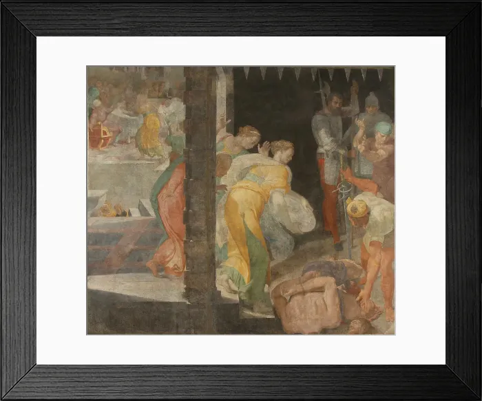 Framed Print : The beheading of John the Baptist, 1553-1554. Creator: Tibaldi, Pellegrino (1527-1596) Framed Print : The beheading of John the Baptist, 1553-1554. Creator: Tibaldi, Pellegrino (1527-1596)