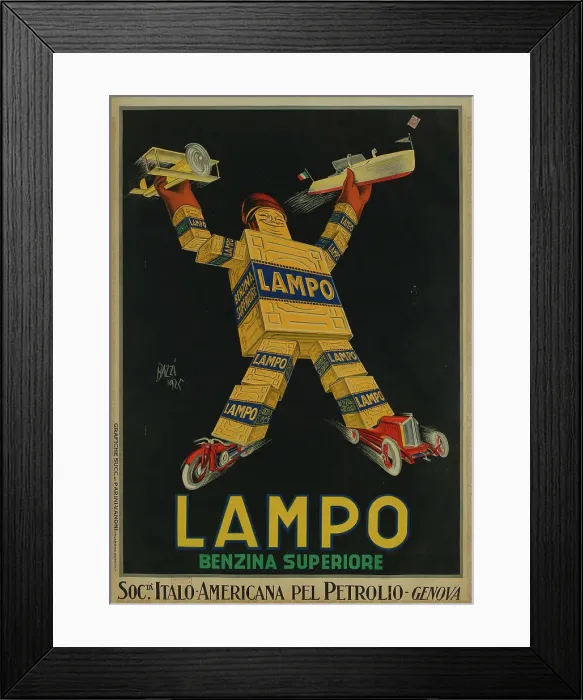 Framed Print : Lampo, c.1925. Creator: Bazzi, Mario (1891-1954) Framed Print : Lampo, c.1925. Creator: Bazzi, Mario (1891-1954)