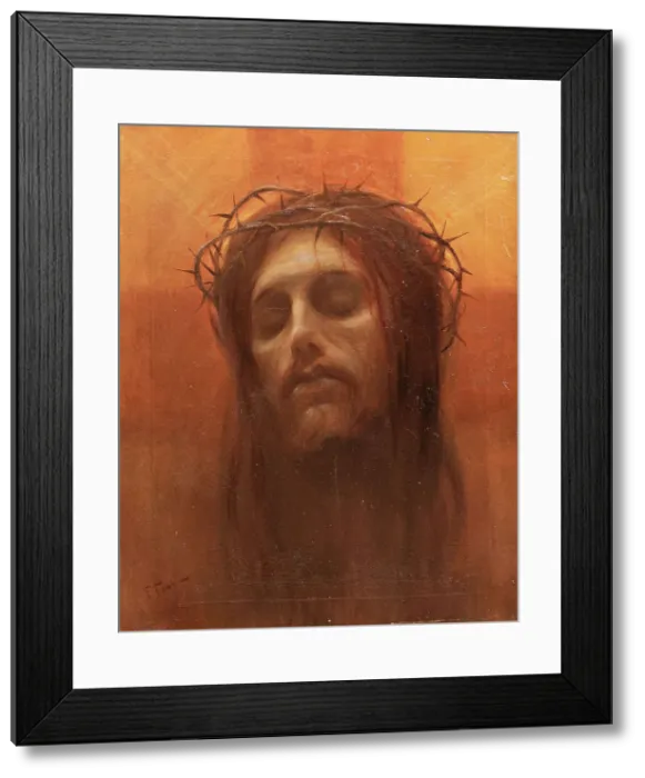 Framed Print : Ecce Homo, 1899. Creator: Fabbi, Fabio (1861-1946) Framed Print : Ecce Homo, 1899. Creator: Fabbi, Fabio (1861-1946)