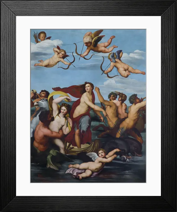 Framed Print : Galatea, 1622. Creator: Cortona, Pietro da (1596-1669) Framed Print : Galatea, 1622. Creator: Cortona, Pietro da (1596-1669)