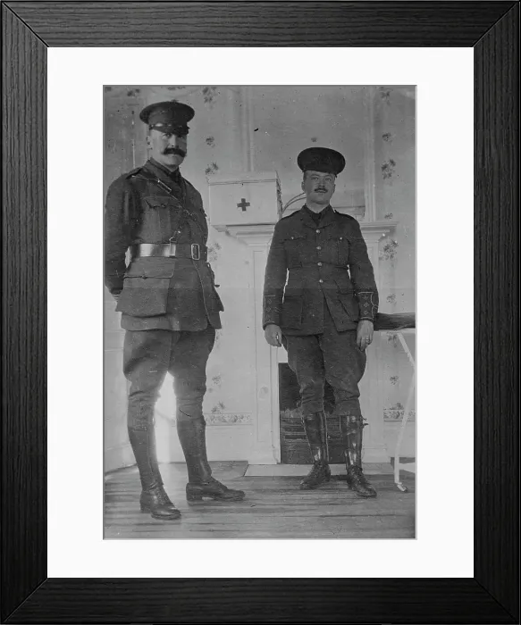 Framed Print : Major Elliott & Captain Young of Canadian Hospital, between 1914 and c1915. Creator: Bain News Service. Major Elliott & Captain Young of Canadian Hospital, between 1914 and c1915. Creator: Bain News Service Framed Print : Major Elliott & Captain Young of Canadian Hospital, between 1914 and c1915. Creator: Bain News Service. Major Elliott & Captain Young of Canadian Hospital, between 1914 and c1915. Creator: Bain News Service