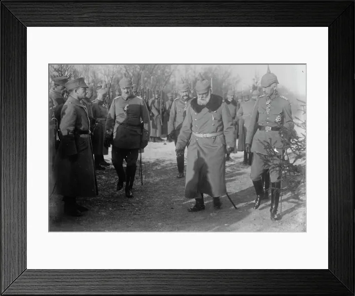 Framed Print : King Ludwig of Bavaria & Excellenz von Strantz, 6 Jan 1915. Creator: Bain News Service. King Ludwig of Bavaria & Excellenz von Strantz, 6 Jan 1915. Creator: Bain News Service Framed Print : King Ludwig of Bavaria & Excellenz von Strantz, 6 Jan 1915. Creator: Bain News Service. King Ludwig of Bavaria & Excellenz von Strantz, 6 Jan 1915. Creator: Bain News Service