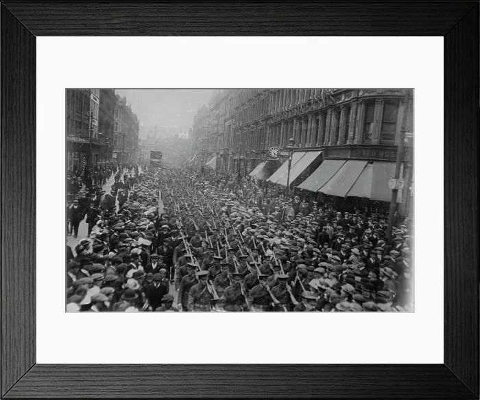 Framed Print : Ulster Volunteers, Belfast, 8 Apr 1916. Creator: Bain News Service Framed Print : Ulster Volunteers, Belfast, 8 Apr 1916. Creator: Bain News Service