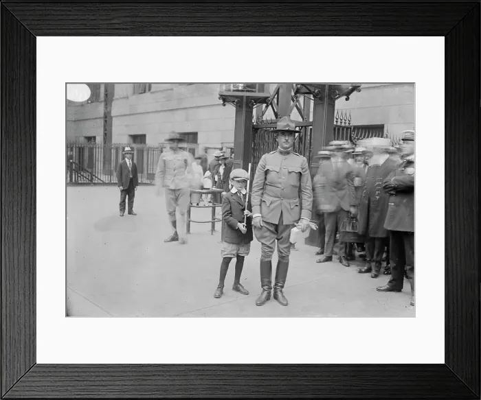 Framed Print : Gen. J.F. O'Ryan, 11 Nov 1917. Creator: Bain News Service Framed Print : Gen. J.F. O'Ryan, 11 Nov 1917. Creator: Bain News Service