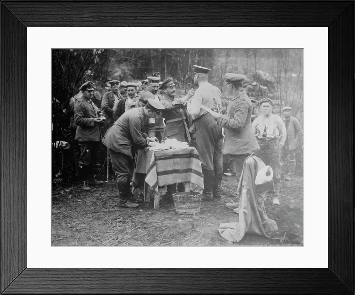 Framed Print : Vaccinating Germans for Cholera, between 1914 and c1915. Creator: Bain News Service Framed Print : Vaccinating Germans for Cholera, between 1914 and c1915. Creator: Bain News Service