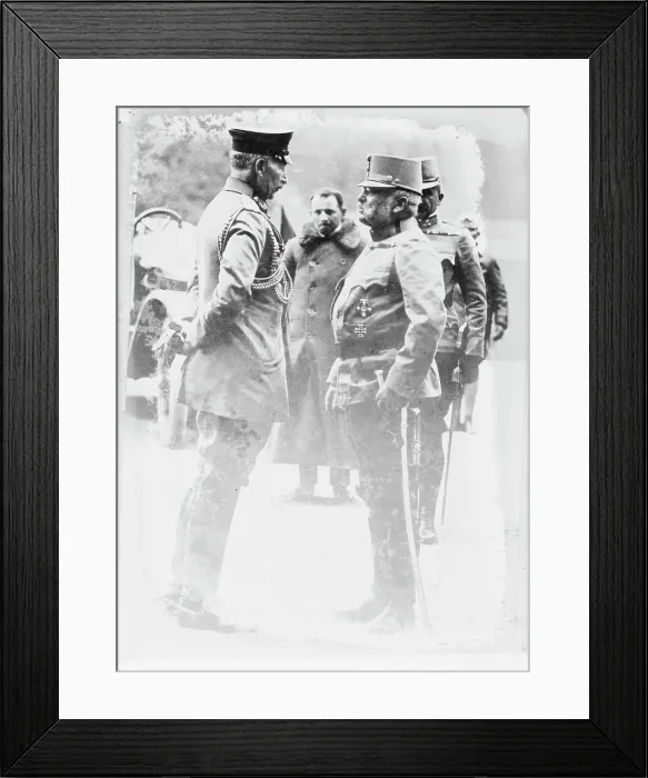 Framed Print : Kaiser & Archduke Friedrich, 26 Jul 1915. Creator: Bain News Service. Kaiser & Archduke Friedrich, 26 Jul 1915. Creator: Bain News Service Framed Print : Kaiser & Archduke Friedrich, 26 Jul 1915. Creator: Bain News Service. Kaiser & Archduke Friedrich, 26 Jul 1915. Creator: Bain News Service