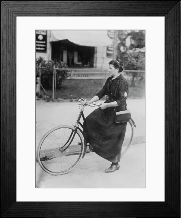 Framed Print : Telegraph messenger, Berlin, between 1914 and c1915. Creator: Bain News Service Framed Print : Telegraph messenger, Berlin, between 1914 and c1915. Creator: Bain News Service