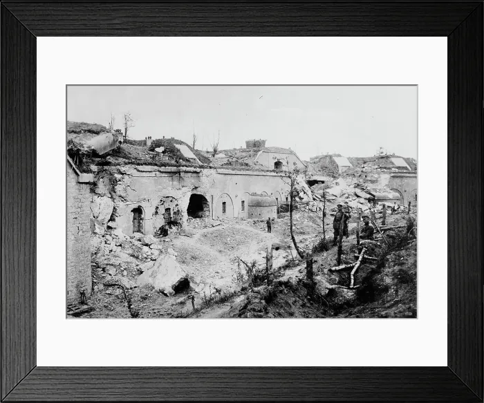 Framed Print : How the Przemysl Forts were wrecked, between 1914 and c1915. Creator: Bain News Service Framed Print : How the Przemysl Forts were wrecked, between 1914 and c1915. Creator: Bain News Service