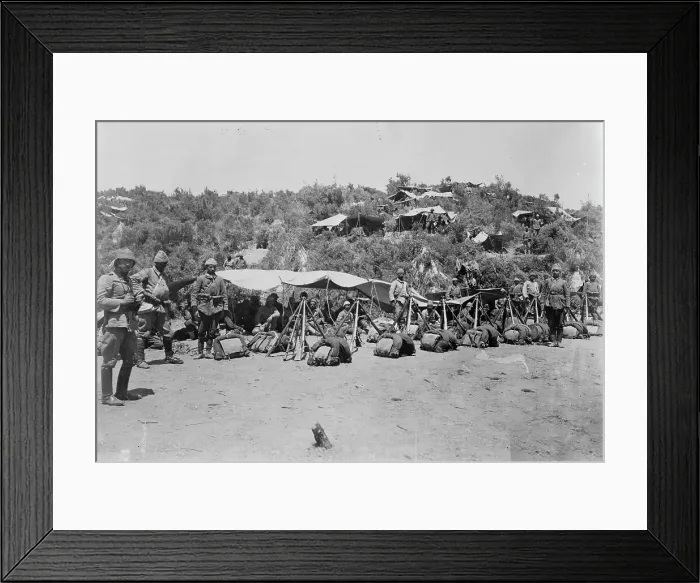 Framed Print : Turk soldiers, Gallipoli, between 1915 and 1916. Creator: Bain News Service Framed Print : Turk soldiers, Gallipoli, between 1915 and 1916. Creator: Bain News Service