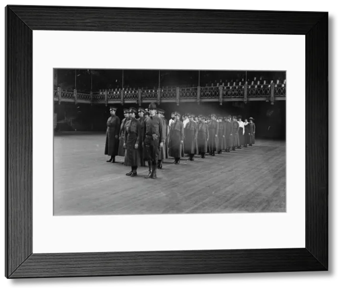 Framed Print : Women's Motor Corps, May 1917. Creator: Bain News Service Framed Print : Women's Motor Corps, May 1917. Creator: Bain News Service