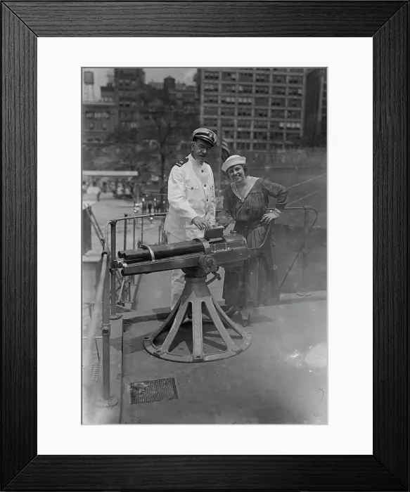 Framed Print : Mabel Garrison & Captain Pierce, 16 Jul 1917. Creator: Bain News Service. Mabel Garrison & Captain Pierce, 16 Jul 1917. Creator: Bain News Service Framed Print : Mabel Garrison & Captain Pierce, 16 Jul 1917. Creator: Bain News Service. Mabel Garrison & Captain Pierce, 16 Jul 1917. Creator: Bain News Service