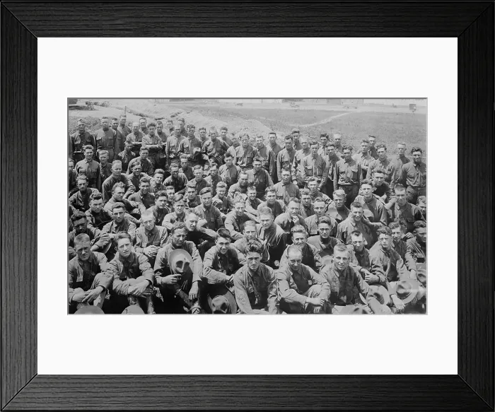 Framed Print : Dayton flying field, 1917. Creator: Bain News Service Framed Print : Dayton flying field, 1917. Creator: Bain News Service