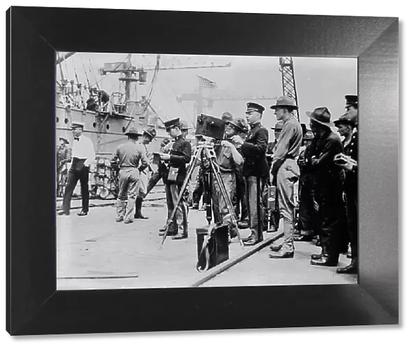 Marines depart, 28 Jun 1917. Creator: Bain News Service