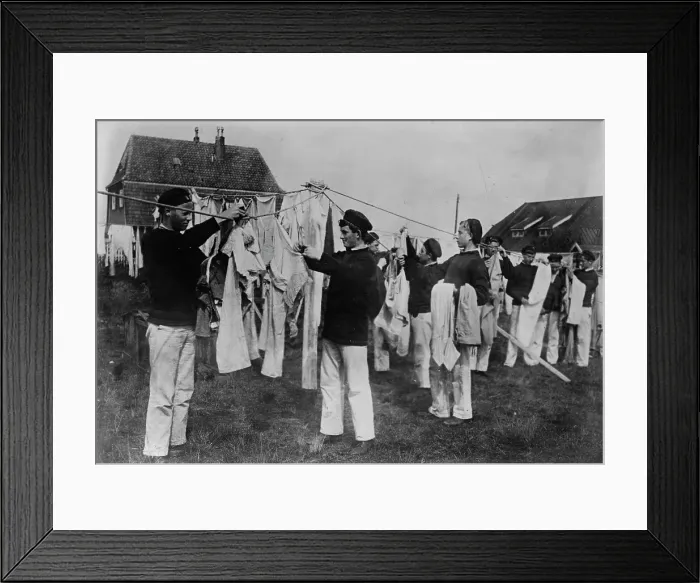 Framed Print : Hamburg, school for young sailors, between c1915 and 1918. Creator: Bain News Service Framed Print : Hamburg, school for young sailors, between c1915 and 1918. Creator: Bain News Service