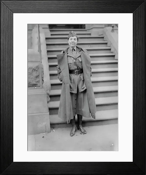 Framed Print : Capt. Adelaide B. Baylis, 1917 or 1918. Creator: Bain News Service Framed Print : Capt. Adelaide B. Baylis, 1917 or 1918. Creator: Bain News Service