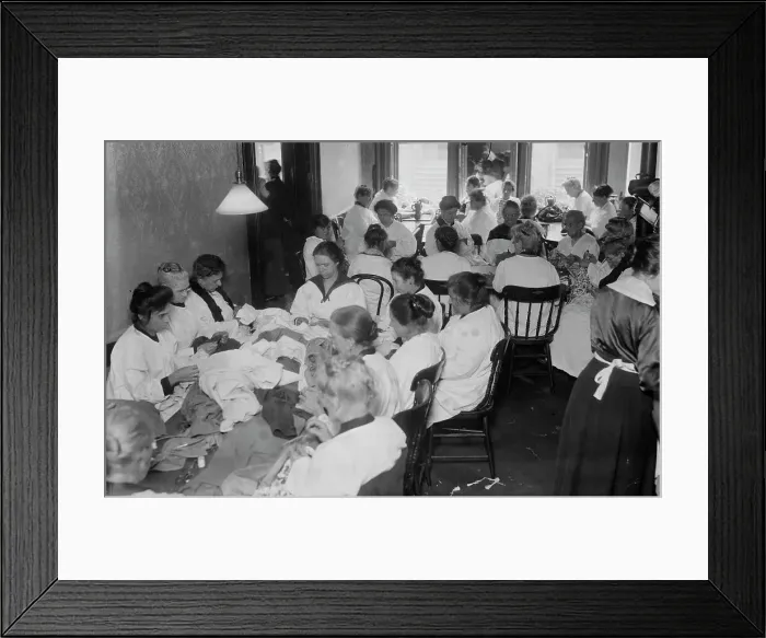 Framed Print : A.I.C.P. Miss Bruere's Women Workers, 1917 or 1918. Creator: Bain News Service Framed Print : A.I.C.P. Miss Bruere's Women Workers, 1917 or 1918. Creator: Bain News Service
