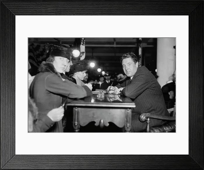 Framed Print : John McCormack sells Liberty Bonds, 1917 or 1918. Creator: Bain News Service Framed Print : John McCormack sells Liberty Bonds, 1917 or 1918. Creator: Bain News Service