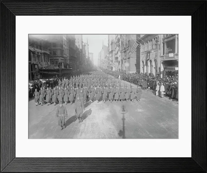 Framed Print : 308th, 4 Feb 1918. Creator: Bain News Service Framed Print : 308th, 4 Feb 1918. Creator: Bain News Service
