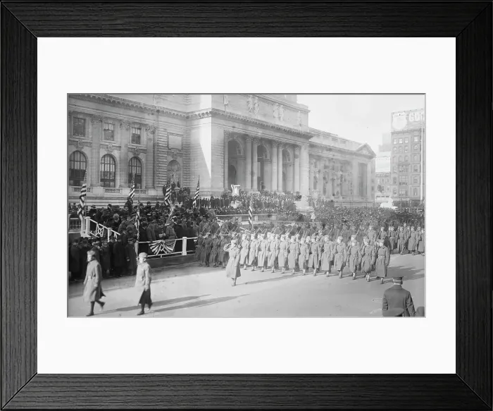 Framed Print : 308th, 4 Feb 1918. Creator: Bain News Service Framed Print : 308th, 4 Feb 1918. Creator: Bain News Service