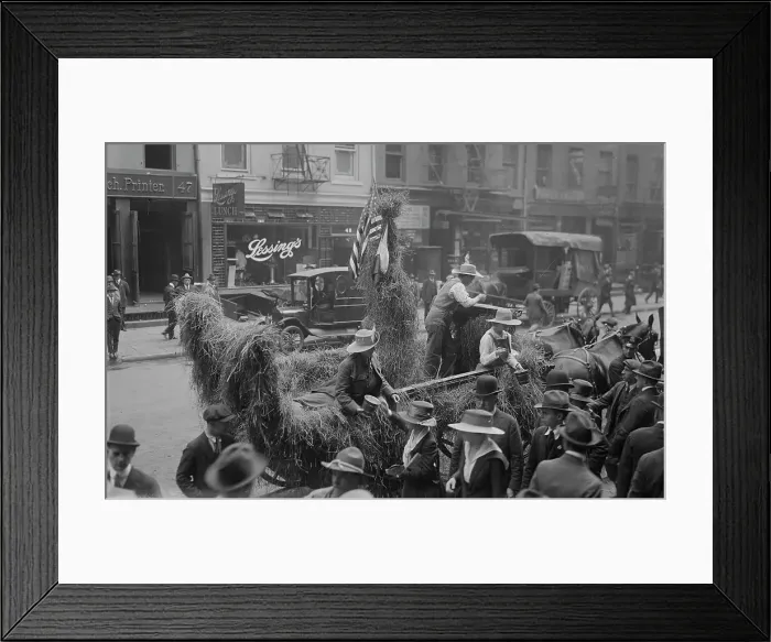 Framed Print : Milk for France collection, May 1918. Creator: Bain News Service Framed Print : Milk for France collection, May 1918. Creator: Bain News Service