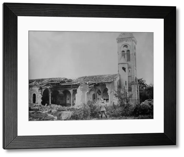 Framed Print : Church, Belleville, between c1915 and 1918. Creator: Bain News Service Framed Print : Church, Belleville, between c1915 and 1918. Creator: Bain News Service