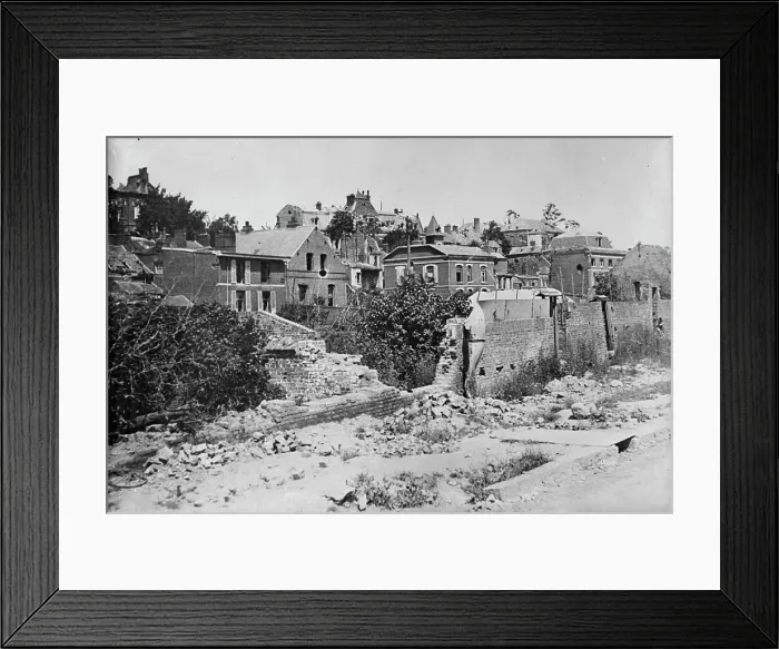 Framed Print : Somme district, between c1915 and 1918. Creator: Bain News Service