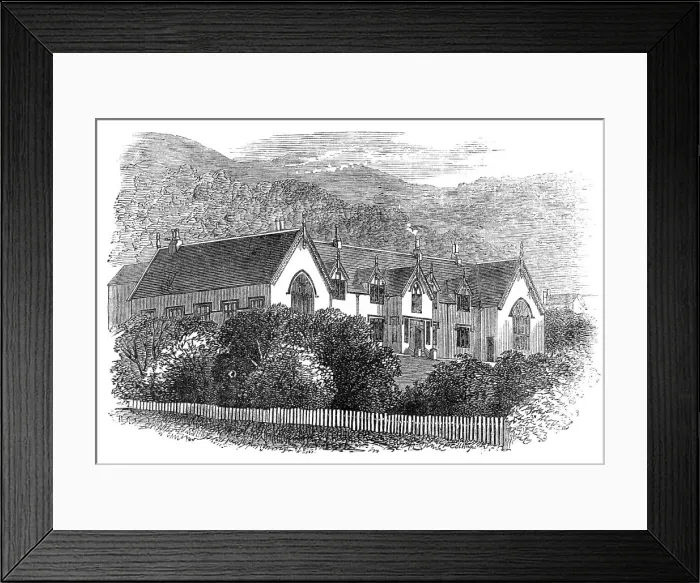 Framed Print : The Supreme Courthouse, Wellington, New Zealand, 1864. Creator: Unknown Framed Print : The Supreme Courthouse, Wellington, New Zealand, 1864. Creator: Unknown