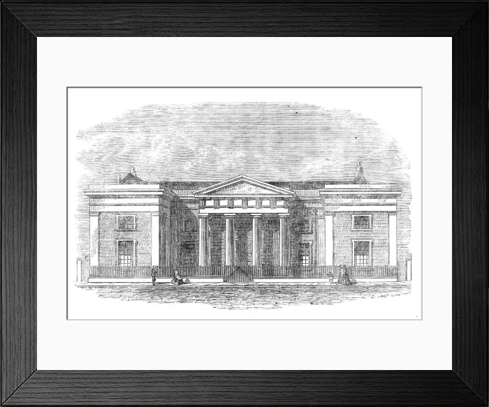 Framed Print : The Government House, Wellington, New Zealand, 1864. Creator: Unknown Framed Print : The Government House, Wellington, New Zealand, 1864. Creator: Unknown