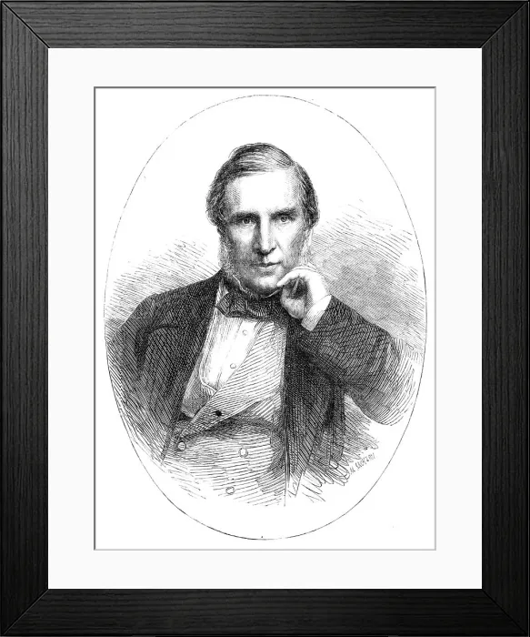 Framed Print : J. C. Horsley, Esq. R.A. 1864. Creator: Mason Jackson Framed Print : J. C. Horsley, Esq. R.A. 1864. Creator: Mason Jackson
