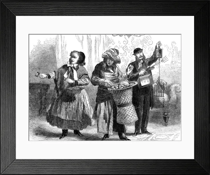 Framed Print : A Pictorial: the Last Syllables, 1864. Creator: Mason Jackson Framed Print : A Pictorial: the Last Syllables, 1864. Creator: Mason Jackson