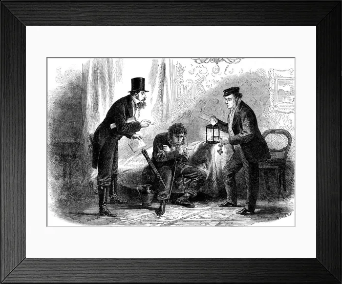 Framed Print : A Pictorial: the Second Syllable, 1864. Creator: Mason Jackson Framed Print : A Pictorial: the Second Syllable, 1864. Creator: Mason Jackson