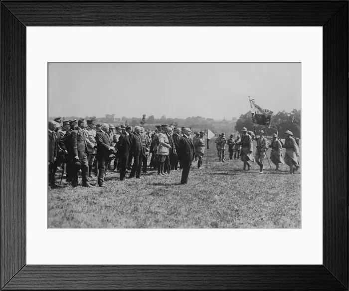 Framed Print : Czechoslovaks, France, 30 Jun 1918. Creator: Bain News Service Framed Print : Czechoslovaks, France, 30 Jun 1918. Creator: Bain News Service
