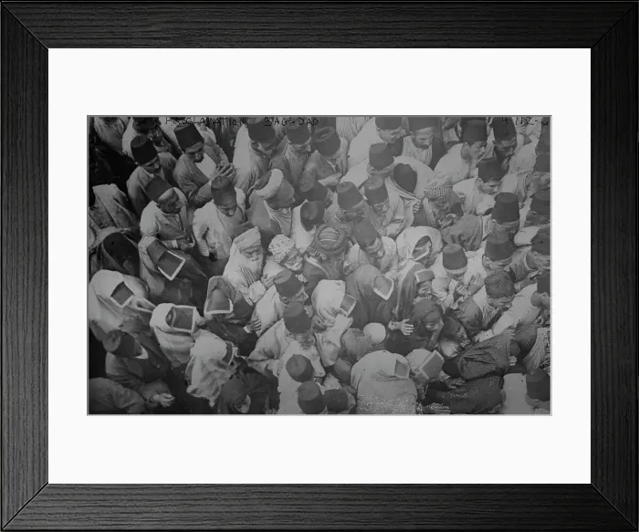 Framed Print : Proclamation, Baghdad, 1917. Creator: Bain News Service Framed Print : Proclamation, Baghdad, 1917. Creator: Bain News Service