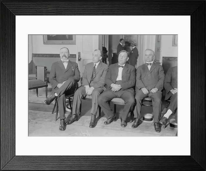 Framed Print : Healy, Fitzgerald, Mahon, Frayne, 1916. Creator: Bain News Service Framed Print : Healy, Fitzgerald, Mahon, Frayne, 1916. Creator: Bain News Service