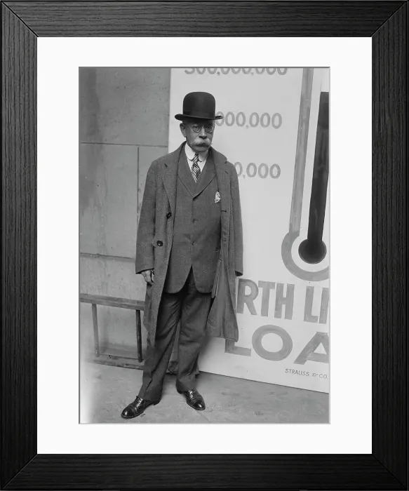 Framed Print : G.W. Wickersham, 1918. Creator: Bain News Service Framed Print : G.W. Wickersham, 1918. Creator: Bain News Service