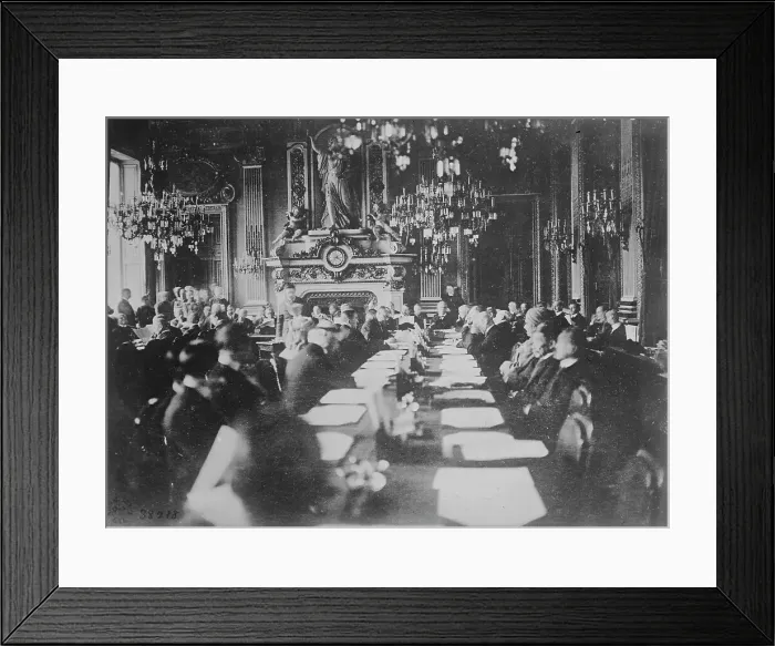 Framed Print : Peace conference, 18 Jan 1919. Creator: Bain News Service Framed Print : Peace conference, 18 Jan 1919. Creator: Bain News Service