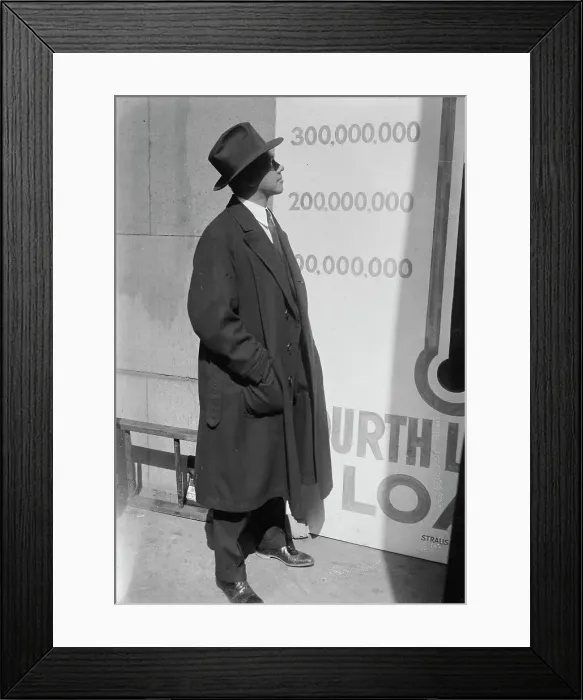 Framed Print : Werrenrath, 1918. Creator: Bain News Service Framed Print : Werrenrath, 1918. Creator: Bain News Service