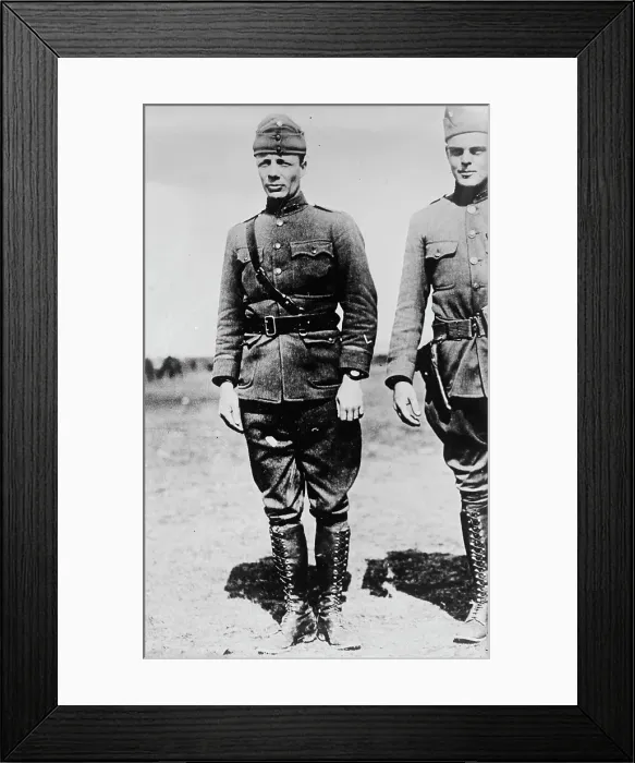 Framed Print : Maj. T. Roosevelt, Jr. 1918. Creator: Bain News Service Framed Print : Maj. T. Roosevelt, Jr. 1918. Creator: Bain News Service