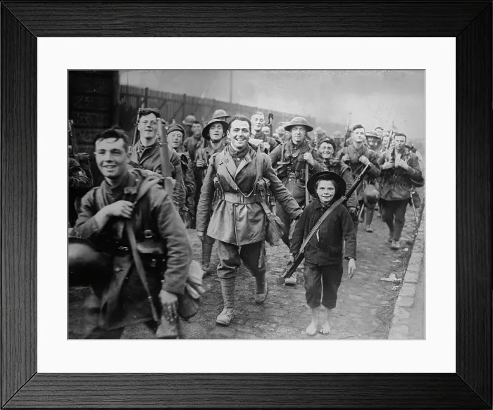 Framed Print : British enter Lille, 18 Oct 1918. Creator: Bain News Service Framed Print : British enter Lille, 18 Oct 1918. Creator: Bain News Service