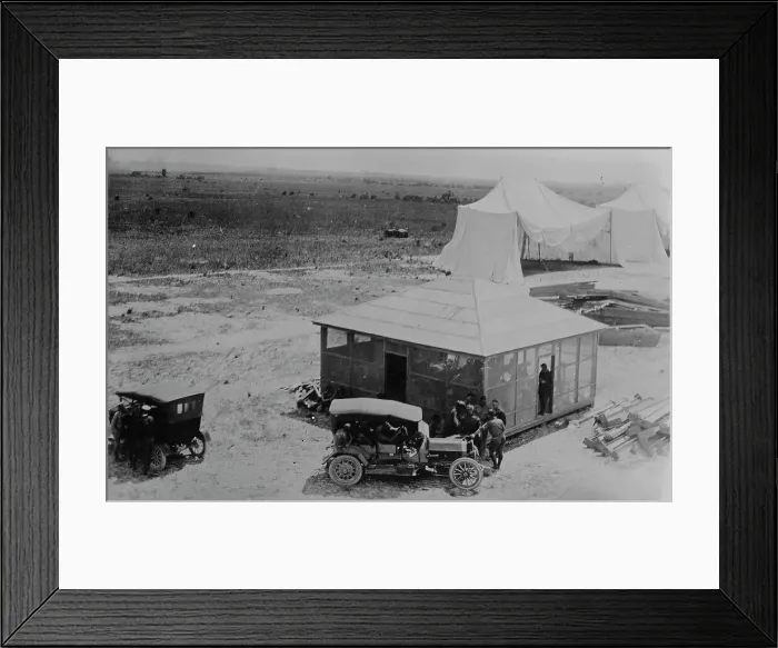 Framed Print : Rest house for marine aviators, Miami, 1918. Creator: Bain News Service Framed Print : Rest house for marine aviators, Miami, 1918. Creator: Bain News Service