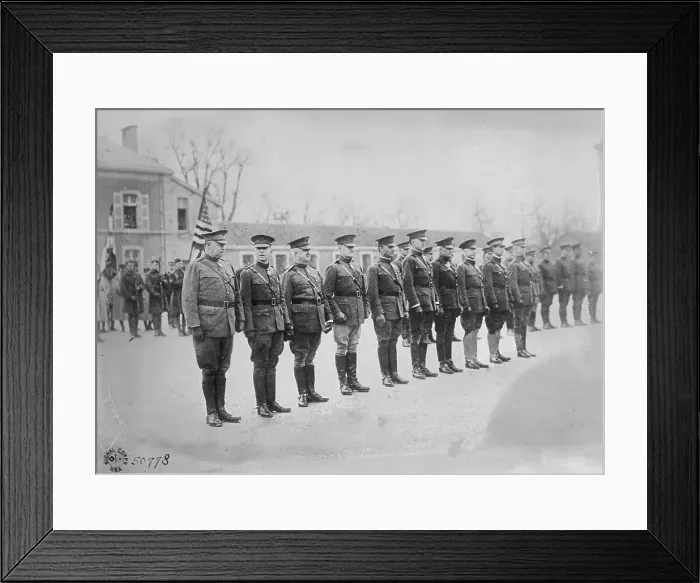 Framed Print : Decorated American generals, 14 Jan 1919. Creator: Bain News Service Framed Print : Decorated American generals, 14 Jan 1919. Creator: Bain News Service