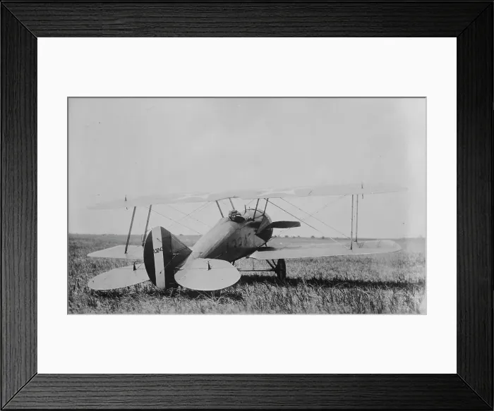 Framed Print : Marine in Scout plane, 10 June 1918. Creator: Bain News Service Framed Print : Marine in Scout plane, 10 June 1918. Creator: Bain News Service
