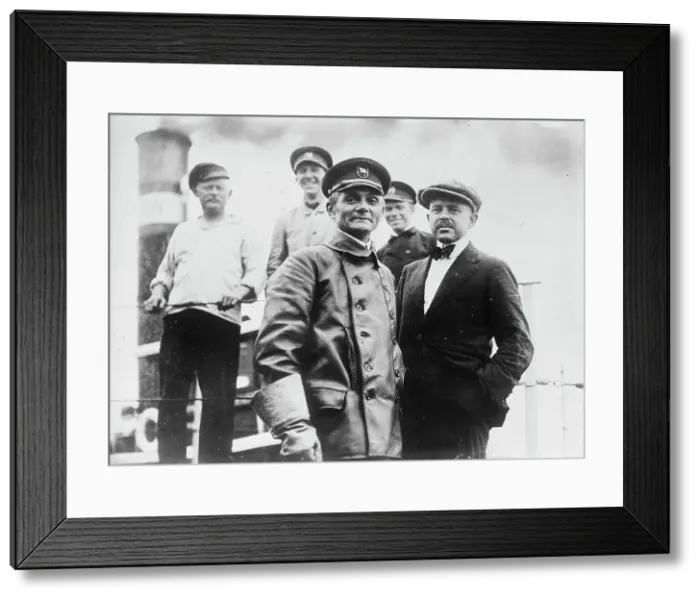 Framed Print : Capt. P. Koenig, Paul Hinken, 1916. Creator: Bain News Service Framed Print : Capt. P. Koenig, Paul Hinken, 1916. Creator: Bain News Service