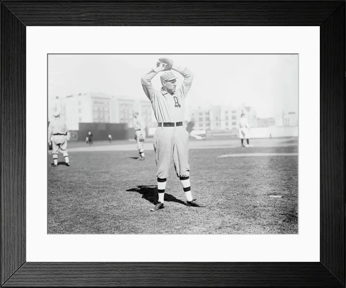 Framed Print : Cy Morgan, Philadelphia, AL (baseball), 1910. Creator: Bain News Service Framed Print : Cy Morgan, Philadelphia, AL (baseball), 1910. Creator: Bain News Service
