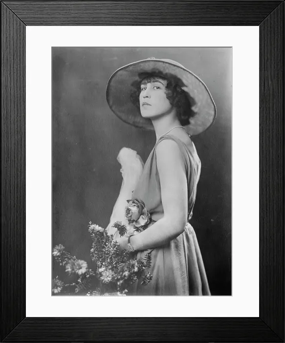 Framed Print : Violette Selfridge, between c1915 and c1920. Creator: Bain News Service Framed Print : Violette Selfridge, between c1915 and c1920. Creator: Bain News Service
