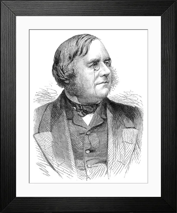 Framed Print : The movers and seconders of the addresses in both Houses of Parliament: the Marquis of Sligo, 1864. Creator: Unknown Framed Print : The movers and seconders of the addresses in both Houses of Parliament: the Marquis of Sligo, 1864. Creator: Unknown