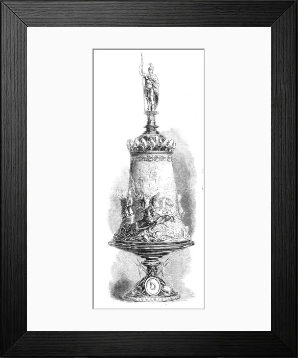 Framed Print : The Stockton Race Cup, 1864. Creator: Unknown Framed Print : The Stockton Race Cup, 1864. Creator: Unknown