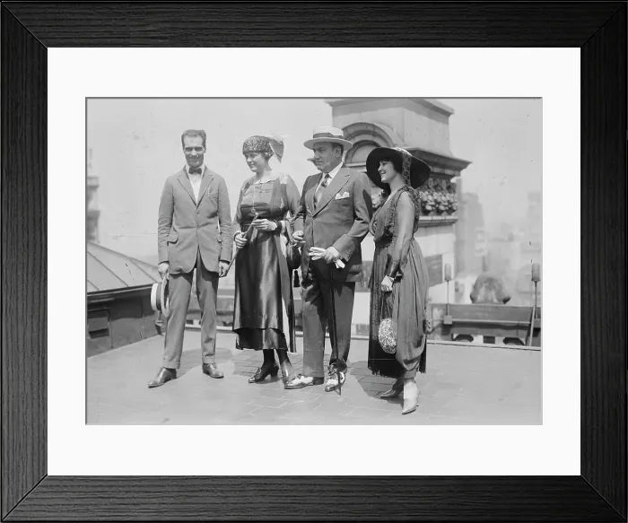Framed Print : Bruno Zirato, Caruso & wife, Mrs. J. S. Keith, between c1915 and c1920. Creator: Bain News Service. Bruno Zirato, Caruso & wife, Mrs. J. S. Keith, between c1915 and c1920. Creator: Bain News Service Framed Print : Bruno Zirato, Caruso & wife, Mrs. J. S. Keith, between c1915 and c1920. Creator: Bain News Service. Bruno Zirato, Caruso & wife, Mrs. J. S. Keith, between c1915 and c1920. Creator: Bain News Service