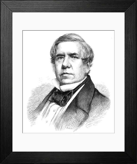 Framed Print : The late David Roberts, R.A. 1864. Creator: Unknown Framed Print : The late David Roberts, R.A. 1864. Creator: Unknown