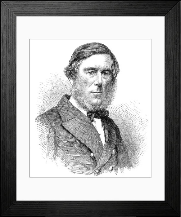 Framed Print : Vice-Admiral Kuper, C.B. Commander-In-Chief of the East India and China Station, 1864. Creator: Unknown Framed Print : Vice-Admiral Kuper, C.B. Commander-In-Chief of the East India and China Station, 1864. Creator: Unknown